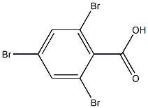 2,4,6-三溴苯甲酸,,结构式