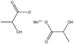 Manganese lactate Structure