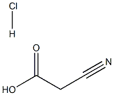 Cyanoacetic acid hydrochloride 化学構造式