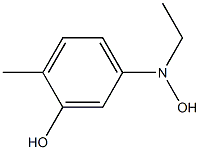 5-羟乙基氨基邻甲酚 结构式