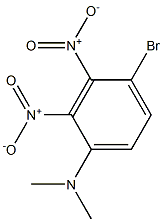 4-bromo-nitro-nitro-dimethylaniline Structure