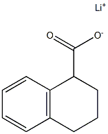 四酸锂,,结构式