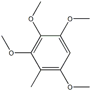 四甲氧基甲苯, , 结构式