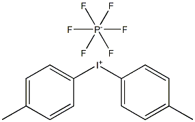 4,4'-dimethyldiphenyliodonium hexafluorophosphate Structure