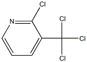 2-chloro-3-trichloromethylpyridine Structure