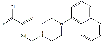 N,N-Diethyl-N,naphthylethylenediamineOxalate 化学構造式