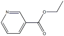 3-Picolinic acid ethyl ester 化学構造式