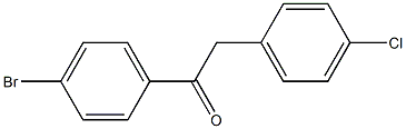 4-Chlorobenzyl 4-bromophenyl ketone Structure