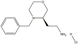 (R)-2-(4-BENZYLMORPHOLIN-3-YL)ETHANAMINEHYDROCHLORIDE Structure