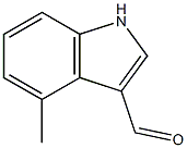 3-FORMYL-4-METHYLINDOLE,,结构式