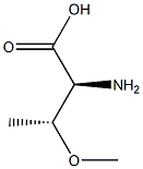 O-METHYL-L-TREONINE Structure