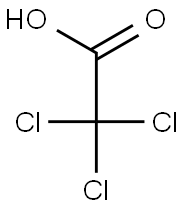 TRICHLOROACETICACID,10%(W/V)AQUEOUSSOLUTION Structure