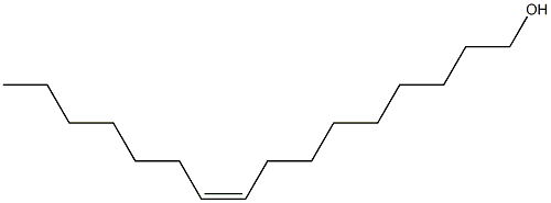 CIS,TRANS-9-HEXADECENOL Struktur