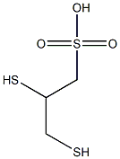 2,3-Dimercaptopropane-1-Sulfonic Acid 结构式