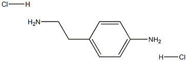 4-aminophenylethylamine dihydrochloride Struktur