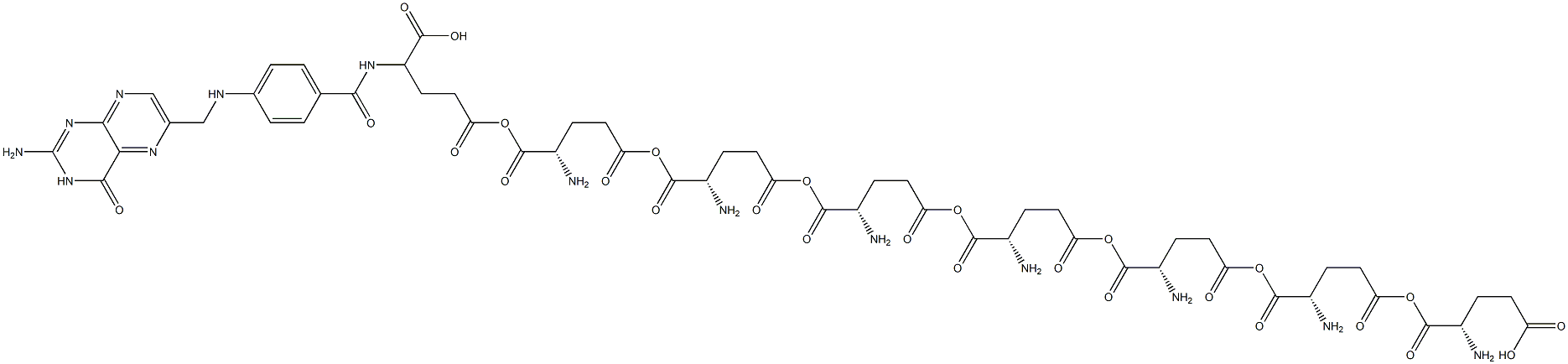 Heptaglutamyl folic acid|