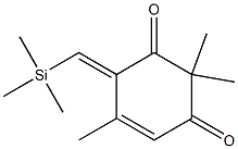  2,2,5-Trimethyl-6-trimethylsilylmethylenecyclohex-4-ene-1,3-dione