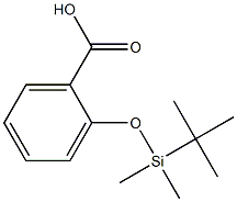 Benzoic acid, 2-(t-butyldimethylsilyloxy)-,,结构式