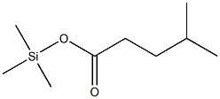 Pentanoic acid, 4-methyl-, trimethylsilyl ester, 959048-10-3, 结构式