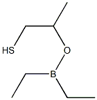 Propanethiol, 2-(diethylboryloxy)- 结构式