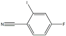 4-Fluoro-2-iodobenzonitrile 98% 结构式