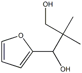 1-Fur-2-yl-2,2-dimethylpropane-1,3-diol,,结构式