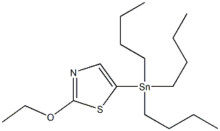 2-Ethoxy-5-(tributylstannyl)-1,3-thiazole Structure