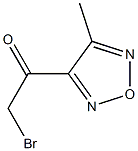 2-Bromo-1-(4-methyl-1,2,5-oxadiazol-3-yl)ethan-1-one,,结构式