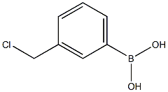 3-(Chloromethyl)benzeneboronic acid 98% Structure