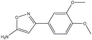 5-Amino-3-(3,4-dimethoxyphenyl)isoxazole