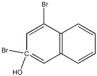 2,4-DIBROMO-2-NAPHTHOL Structure