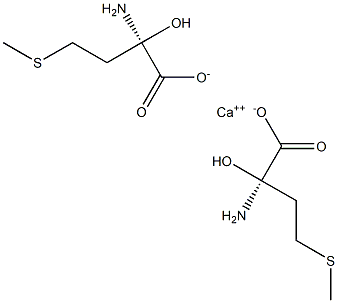 ALPHA-HYDROXY-METHIONINE CALCIUM SALT,,结构式