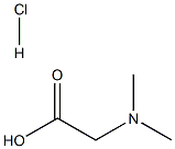 N,N-DIMETHYLGYLCINE HCL Structure