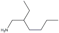 2-乙-1-胺己烷,,结构式