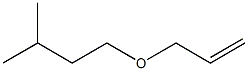 烯丙基異戊基醚,,结构式