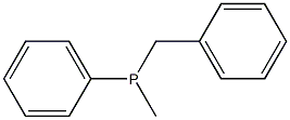 苄基甲基苯基膦,,结构式