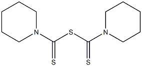 bis(1-piperidylthiocarbonyl) sulfide Structure