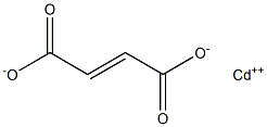 富馬酸鎘, , 结构式