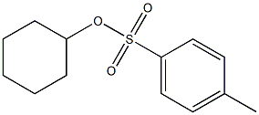 甲苯磺酸環己酯, , 结构式