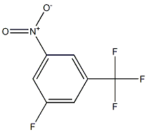 5-Fluoro-3-(Trifluoromethyl)nitrobenzene Struktur