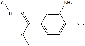 Methyl 3,4-Diaminobenzoate HCl,,结构式