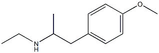 N-ethyl-4-methoxyamphetamine Structure