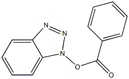 1-(benzoyloxy)benzotriazole,,结构式