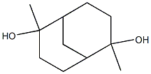 2,6-dimethylbicyclo(3.3.1)nonane-2,6-diol 化学構造式