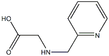 N-(2-pyridylmethyl)glycine 化学構造式