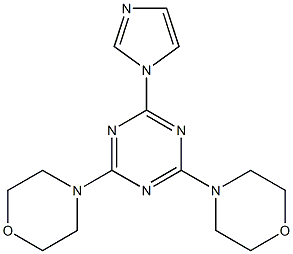 2-(imidazol-1-yl)-4,6-dimorpholino-1,3,5-triazine