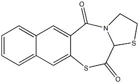 2,3-dihydro-5H-naphtho(2,3-f)thiazolo(2,3-c)(1,4)thiazepine-5,13(1aH)-dione