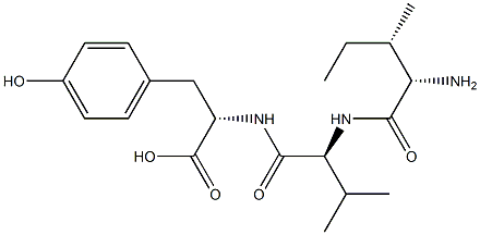 isoleucyl-valyl-tyrosine 结构式
