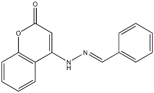 4-benzylidenehydrazinocoumarin