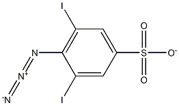 3,5-diiodo-4-azidobenzenesulfonate